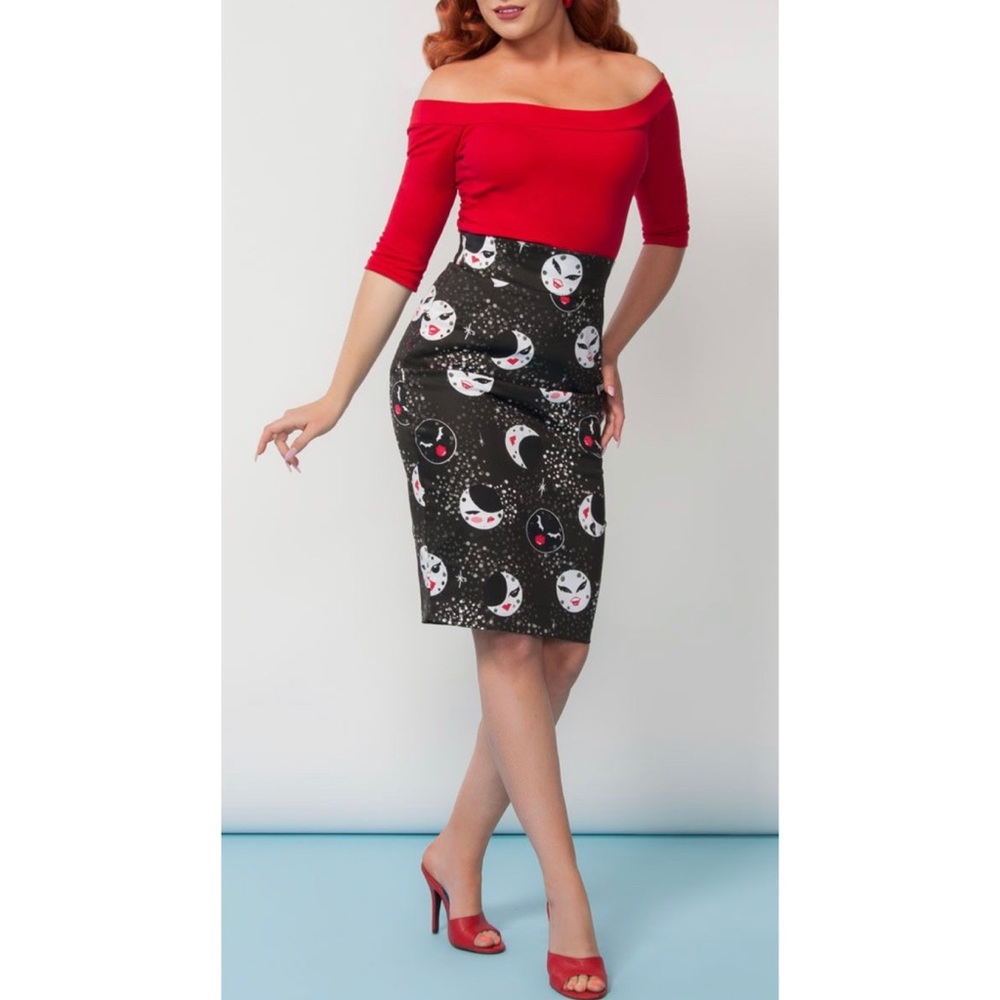 Pin up couture pencil skirt